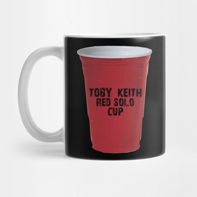 Toby Keith-Red Solo Cup by HerbalBlue